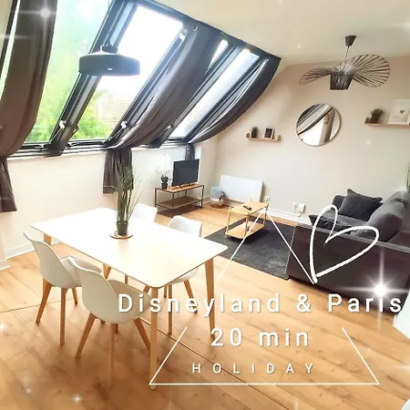 Apartamento Disneyland - Paris 20 Min - Parking - 6 Personnes Chelles (Seine-et-Marne)